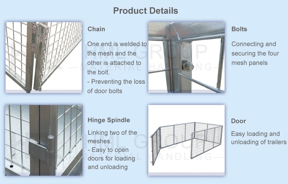 Hot Dipped Galvanized Truck Cage Trailer