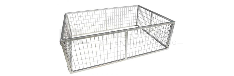 Heavy Duty Galvanized Box Trailer Cage