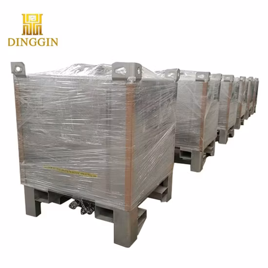 Tote de aço inoxidável IBC da bebida cúbica de produto comestível de 1000 litros
