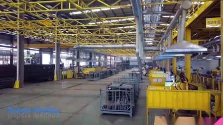 Armazém industrial que empilha o rolo da tela da cremalheira do armazenamento Stillage